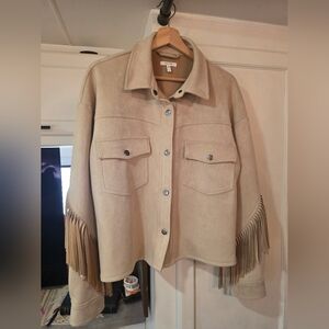 Maurices Fringe Jacket